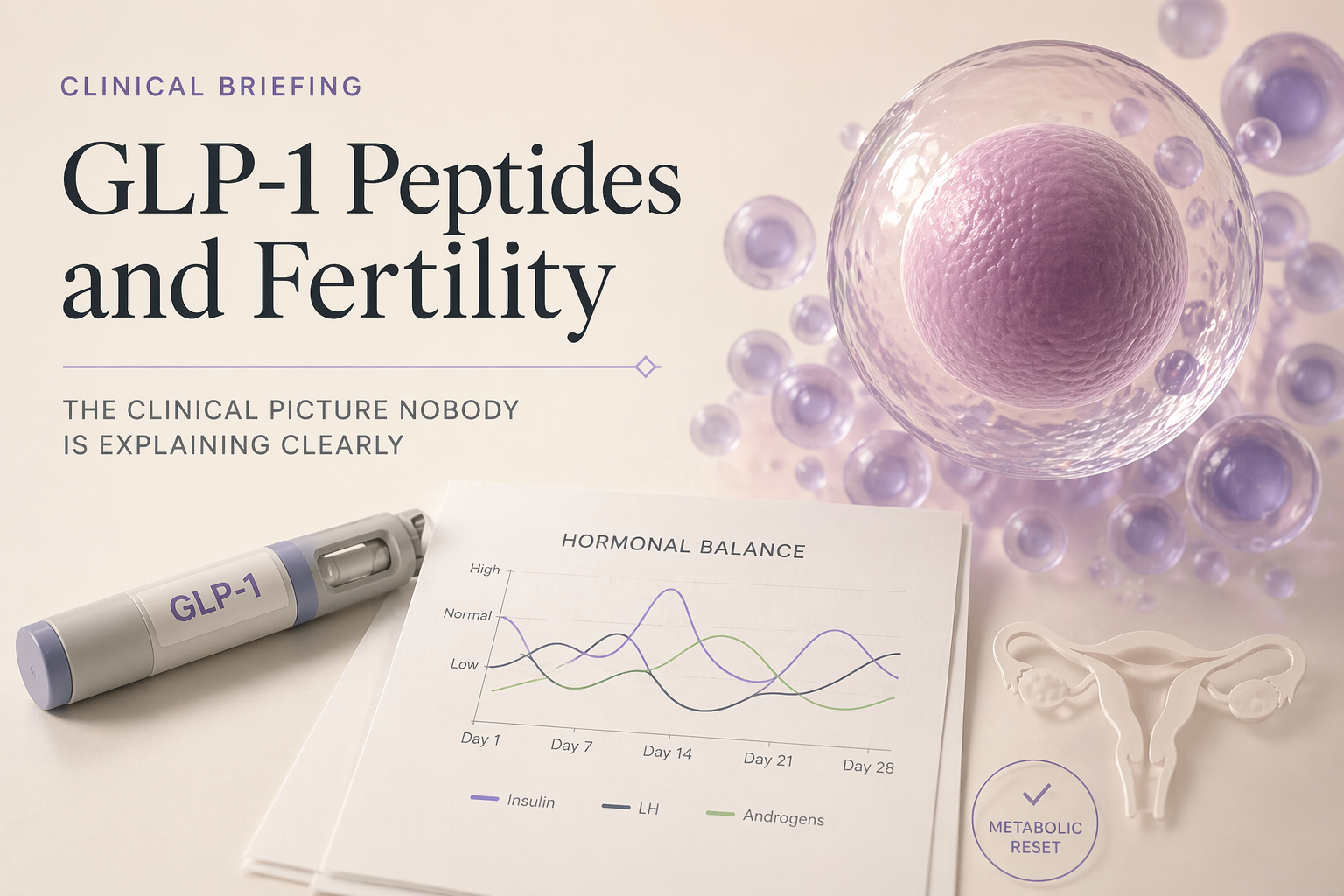 GLP-1 Peptides and Fertility: The Clinical Picture Nobody Is Explaining Clearly