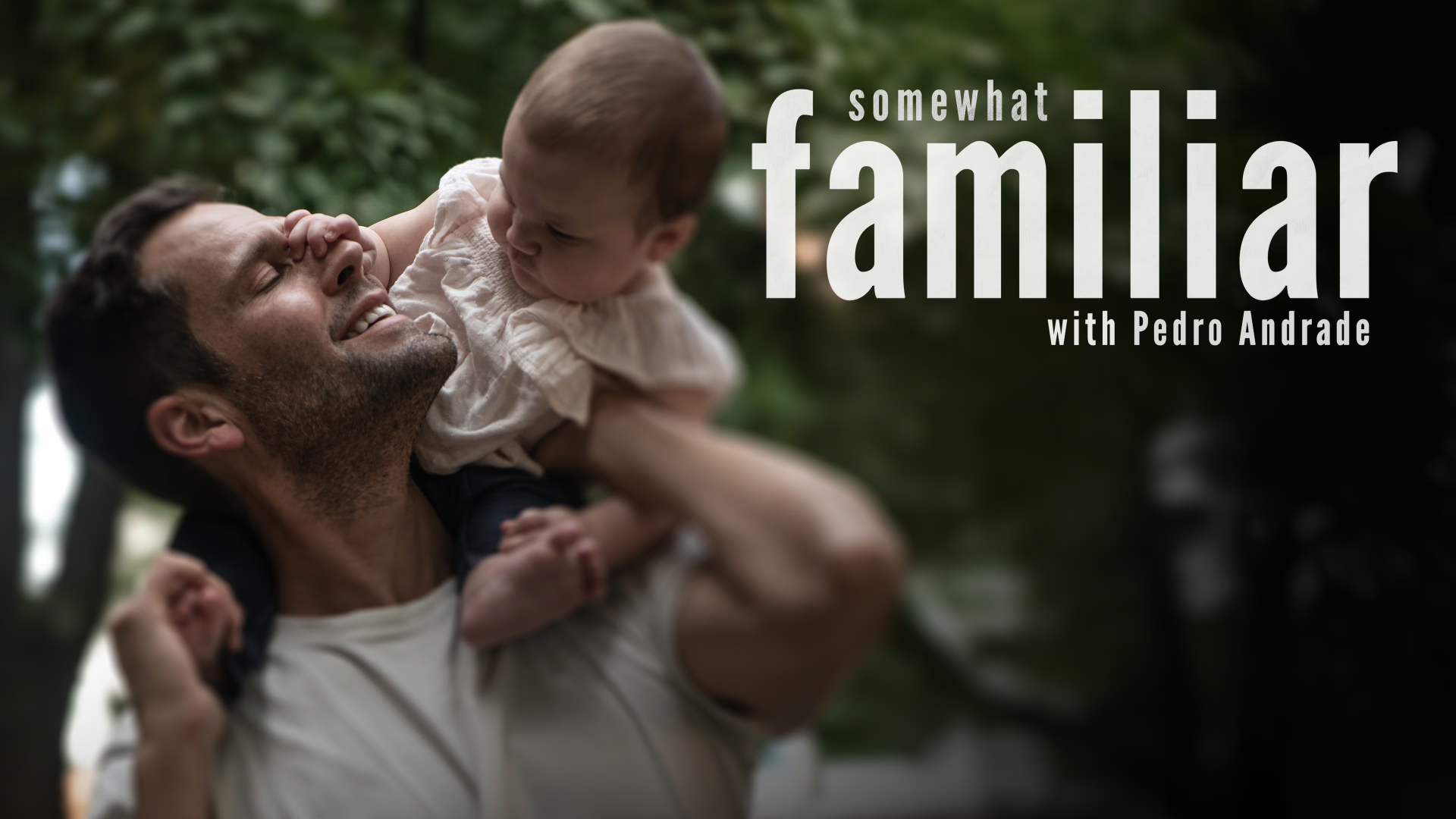 Pedro Andrade with daughter Isabel: editorial image for Somewhat Familiar surrogacy documentary story