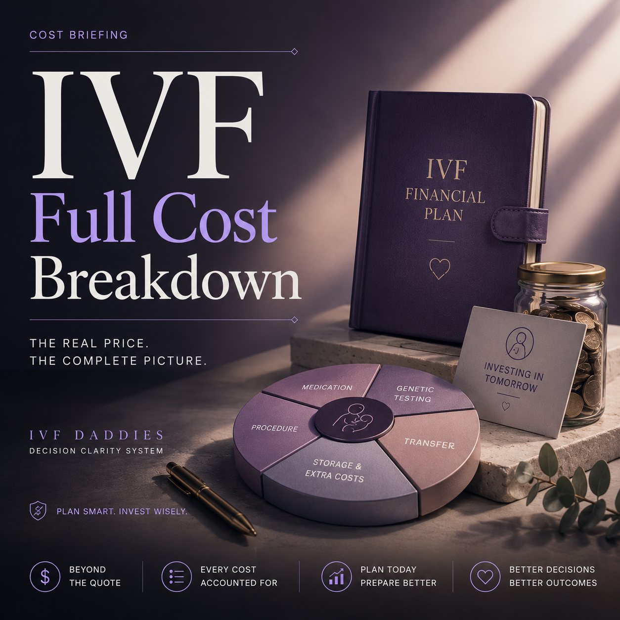 IVF Full Cost Breakdown: the real price, the complete picture.